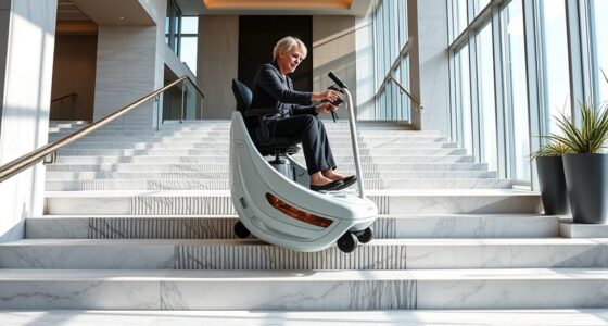 top stair climbing assist devices