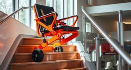 top stair evacuation chairs