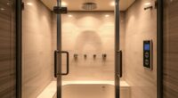 top steam shower enclosure options