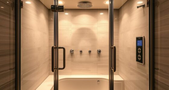 top steam shower enclosure options