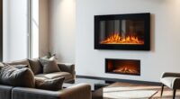 top stylish safe electric fireplaces
