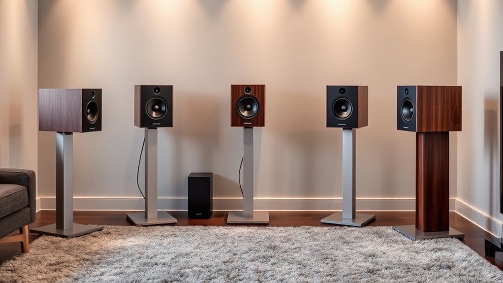 top tier speaker stand options