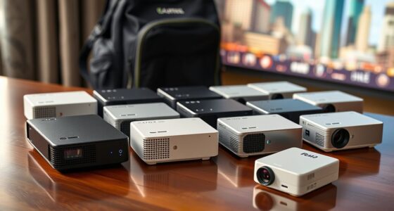 top travel friendly portable projectors