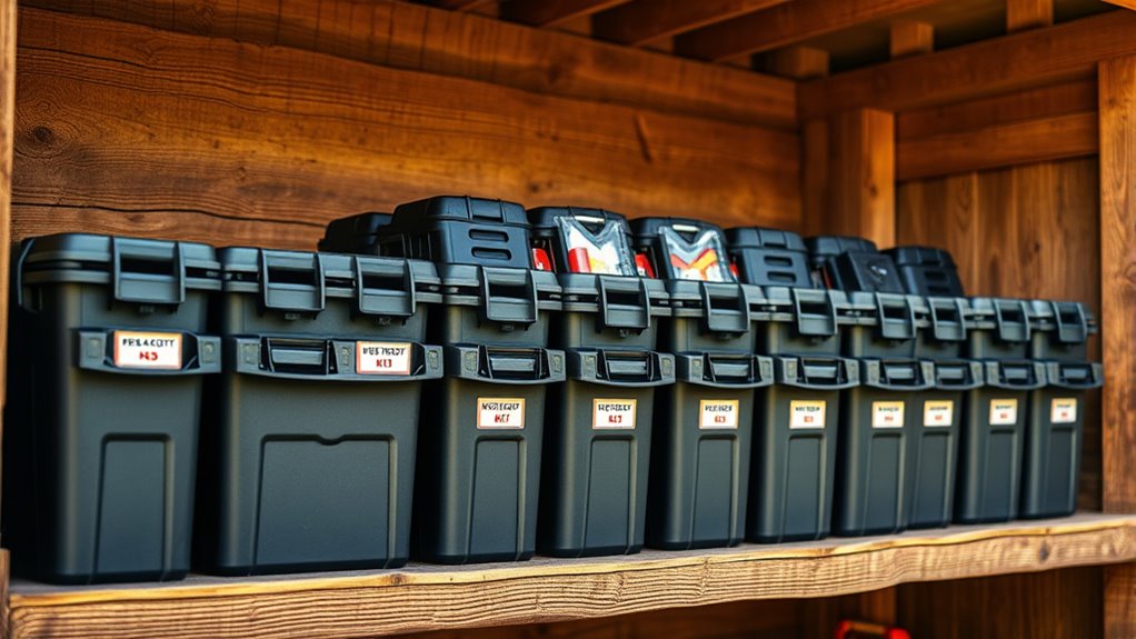 top waterproof emergency storage bins