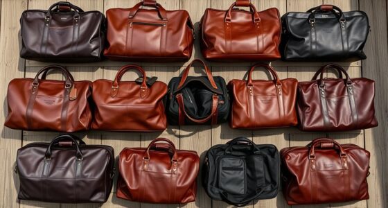 top waterproof leather duffle bags