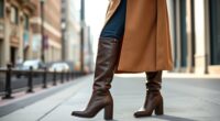 top wide calf knee boots