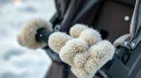 top winter stroller hand muffs