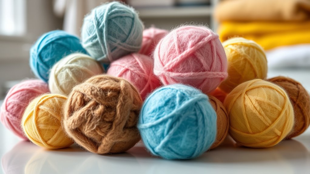 top wool dryer balls