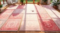 top yilong pink silk rugs