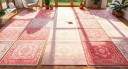 top yilong pink silk rugs