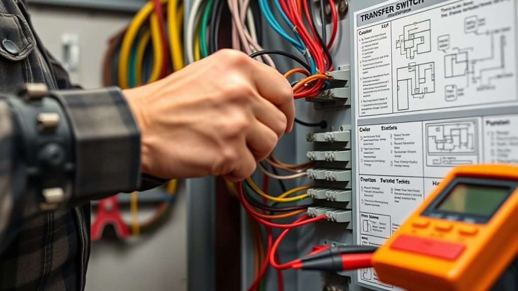 transfer switch wiring permit checklist