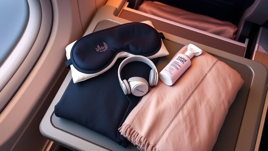 travel comfort kits for flights
