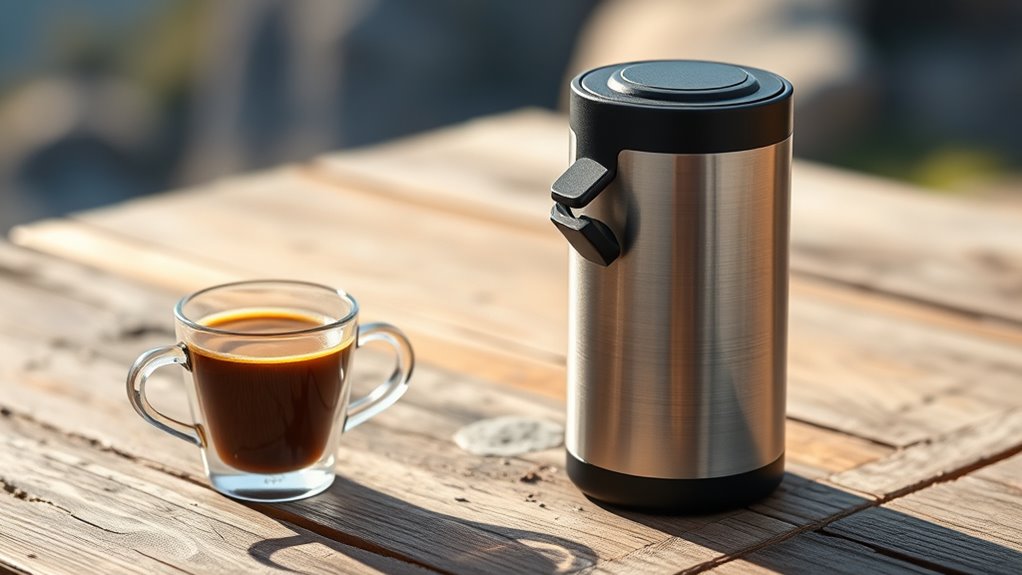 travel friendly easy to use espresso