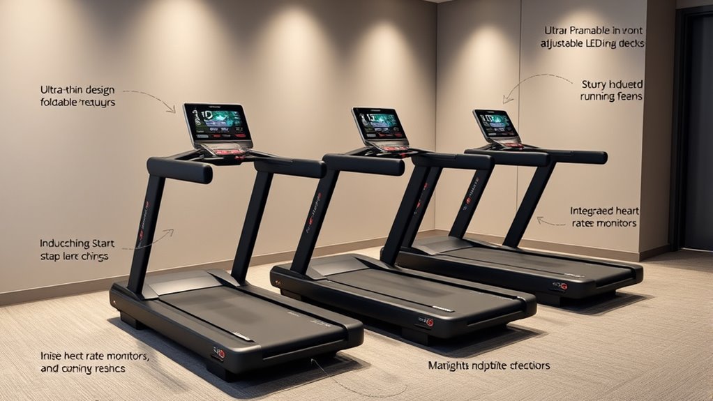 treadmill features and comfort