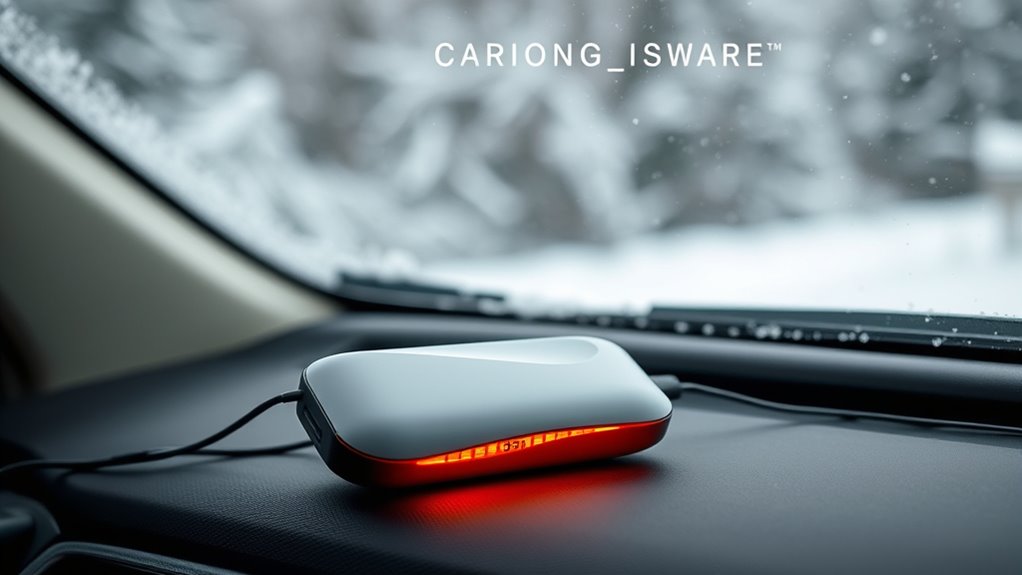 vehicle compatible portable heater