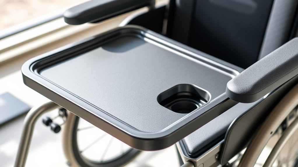 wheelchair tray selection factors