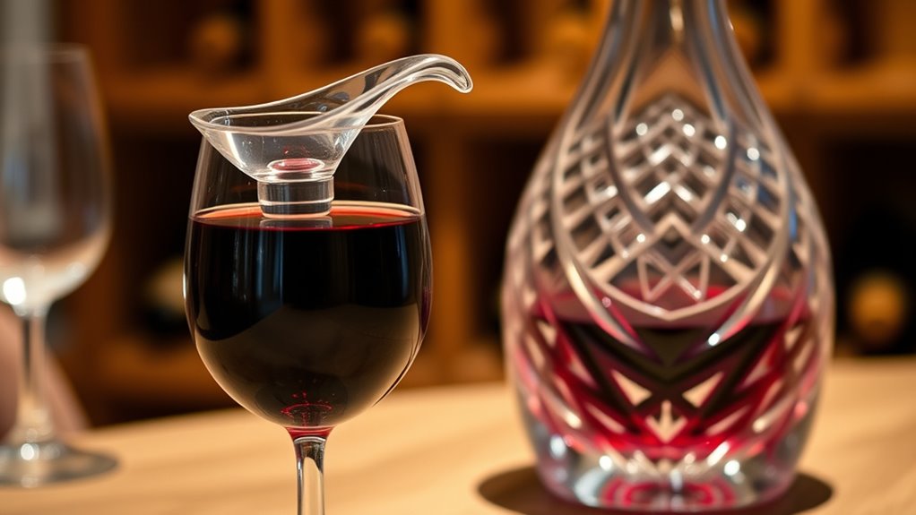 wine serving enhancement options