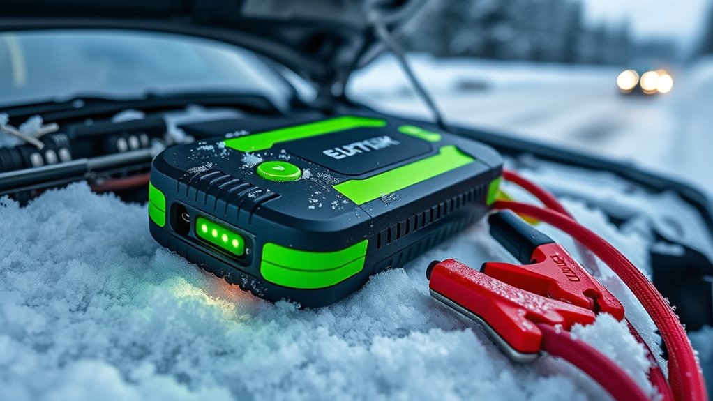 winter car jump starter tips
