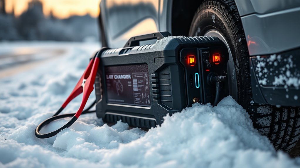 winter ready portable charger