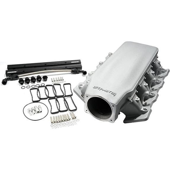 LS1/LS2/LS6 102mm Casting Bolted Intake Manifold with fuel rail (Satin)