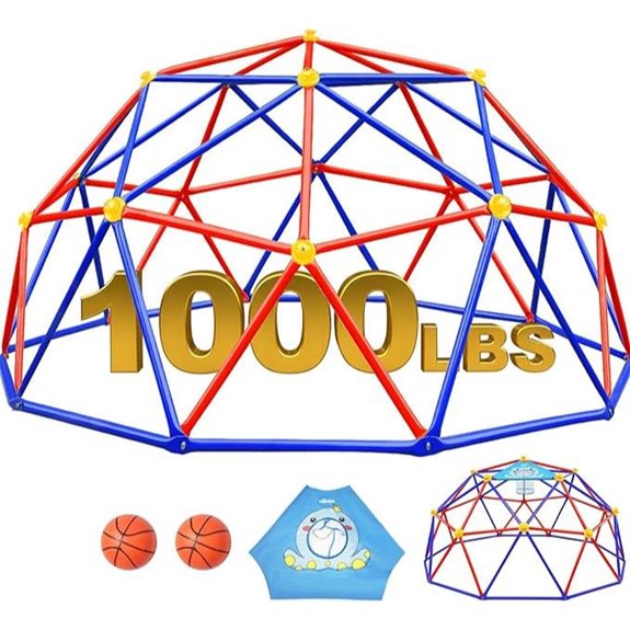 Zupapa 10FT Outdoor Climbing Dome for Kids