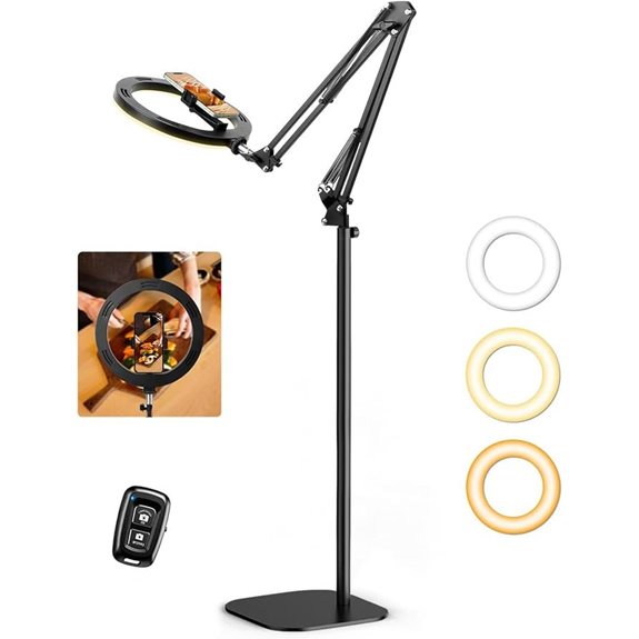 Evershop 10” Ring Light with Tripod for iPhone