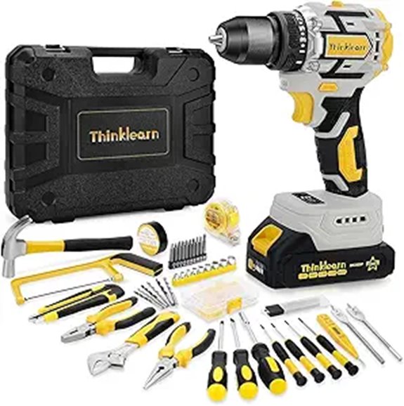 119-Piece Cordless Drill Kit with 20V Brushless Power