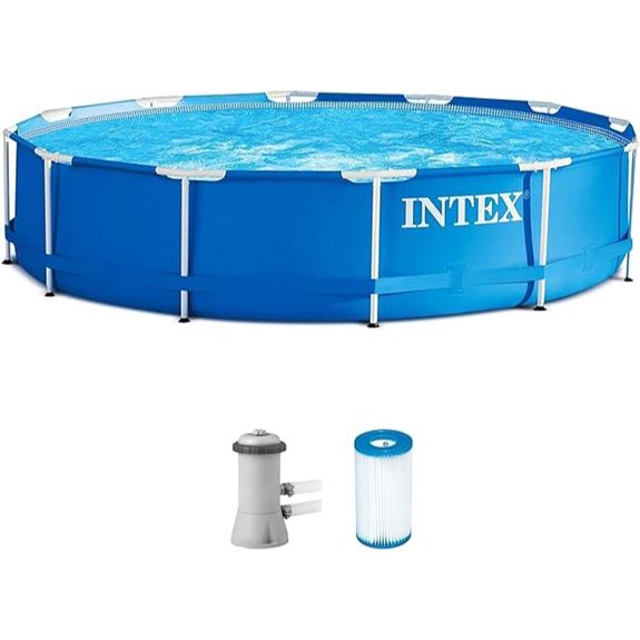 INTEX 12ft Above Ground Pool Set with Pump
