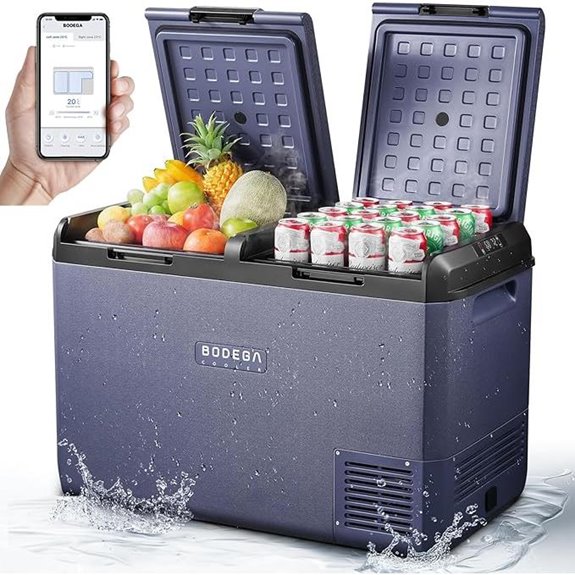 BODEGACOOLER 12V Car Refrigerator and Portable Freezer