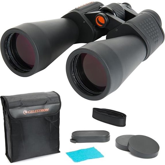 12x60 binoculars with case