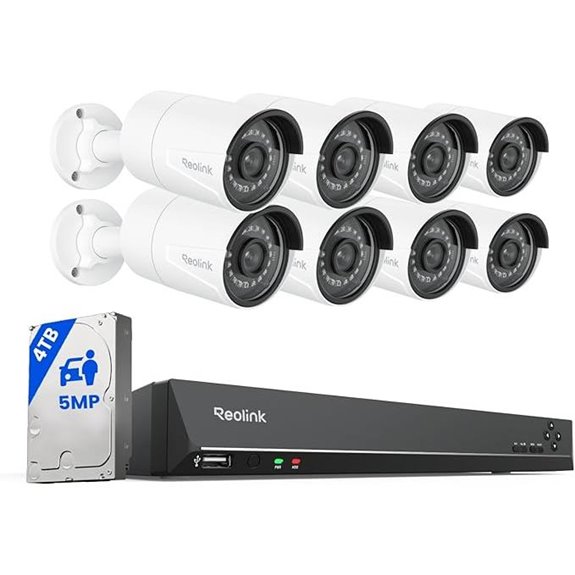 16 channel 5mp outdoor system