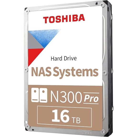 Toshiba N300 PRO 16TB NAS Hard Drive