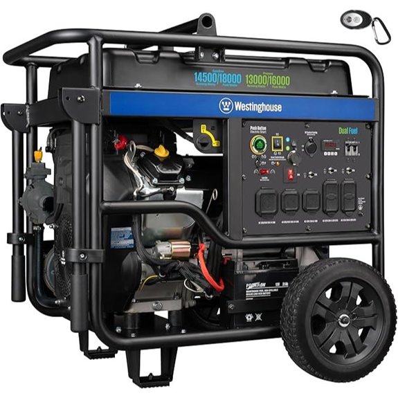Westinghouse 18000W Dual Fuel Portable Generator