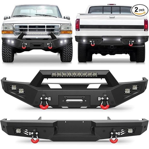 F150 Full Width Bumper for 1992-1997 Ford F-150