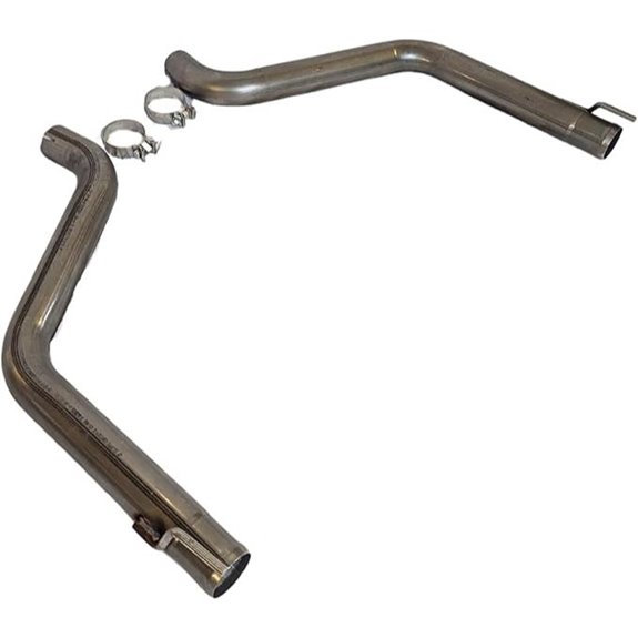 2015-2023 6.2L/6.4L Charger/Challenger Axle Back Exhaust System (No Tips)