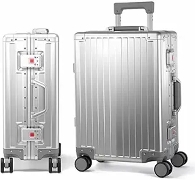 Aluminum Carry-On Luggage 20-Inch Airline Approved