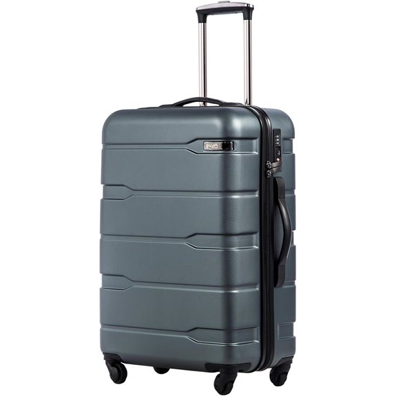 Coolife 20in Hardshell Spinner Suitcase with TSA Lock