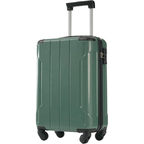Merax 20-Inch Hardshell Carry-On Luggage with Spinner