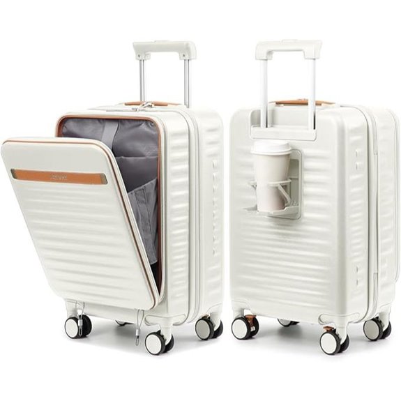 Joyway 20-inch TSA Lock Spinner Hard Shell Carry-On