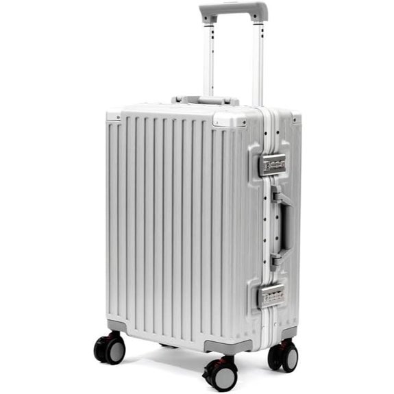 Carry On Luggage 20-Inch Zipperless Hard Shell with TSA