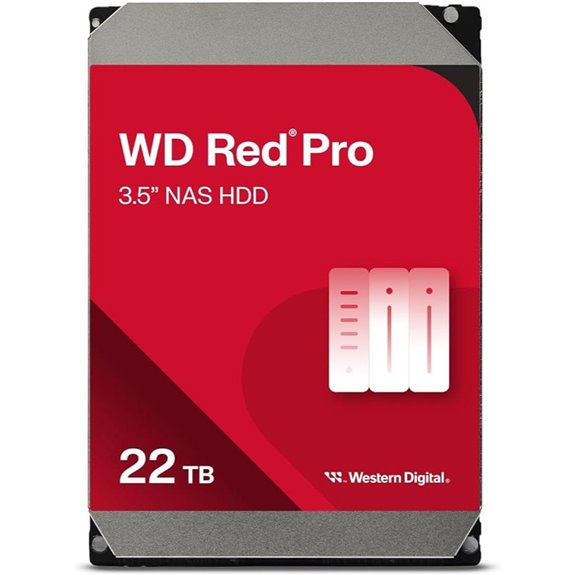 WD Red Pro 22TB NAS Internal Hard Drive