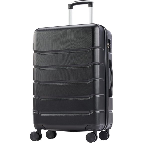 OLIXIS 24-Inch Hardside Spinner Luggage with Lock