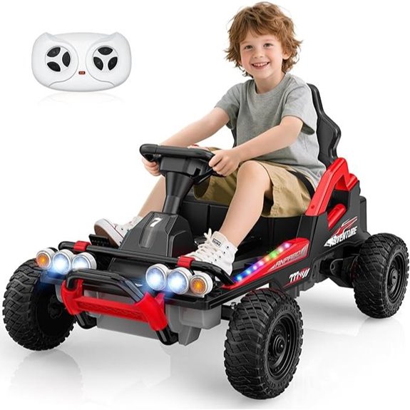 ANPABO 24V Ride-On Car for Kids 3-8