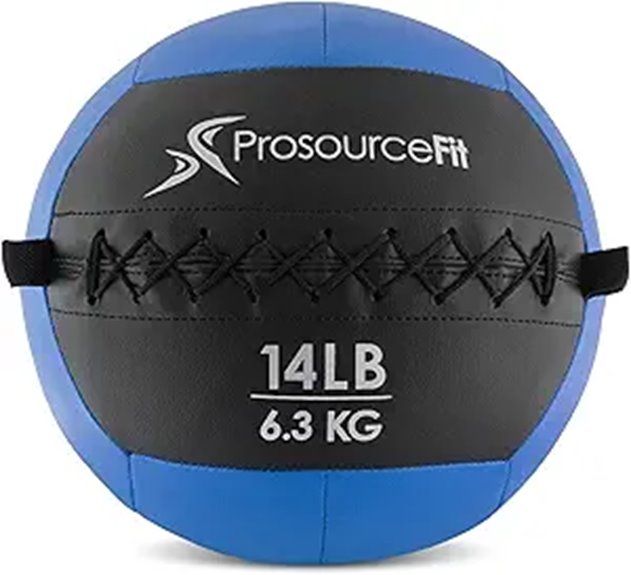 ProsourceFit 25 LB Soft Medicine Wall Balls