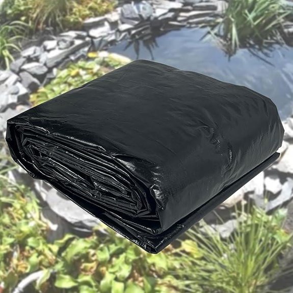 Yeezoo 25X25FT Reinforced PE Pond Liner