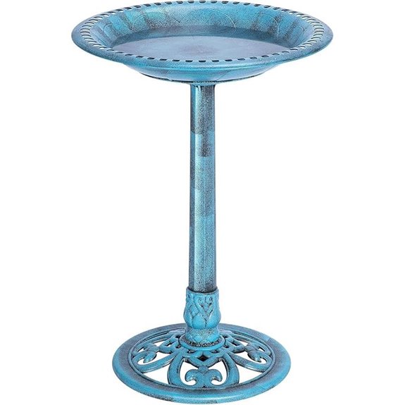 VIVOHOME 28 Inch Antique Outdoor Garden Bird Bath
