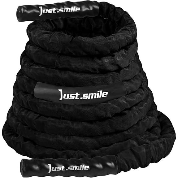 Just.smile Fitness Battle Rope (30ft 1.5