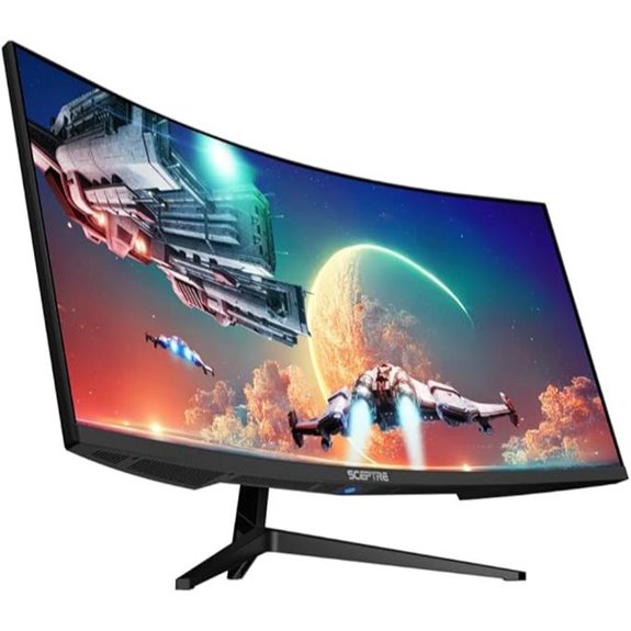 34-Inch Curved Ultrawide Gaming Monitor 180Hz 1ms