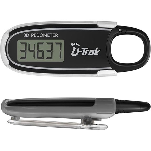3D Pedometer with Clip for Walking Tracking
