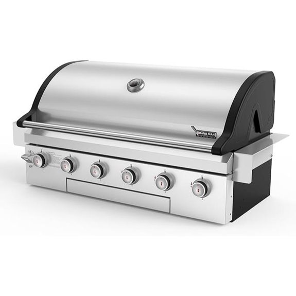 40 inch 6 burner gas grill